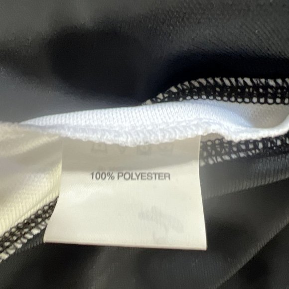 SPORT TEK BY PORT AUTHORITY MEN'S POLO BLACK/WHITE SHORT SLEEVE SIZE EXTRA LARGE - Picture 9 of 10